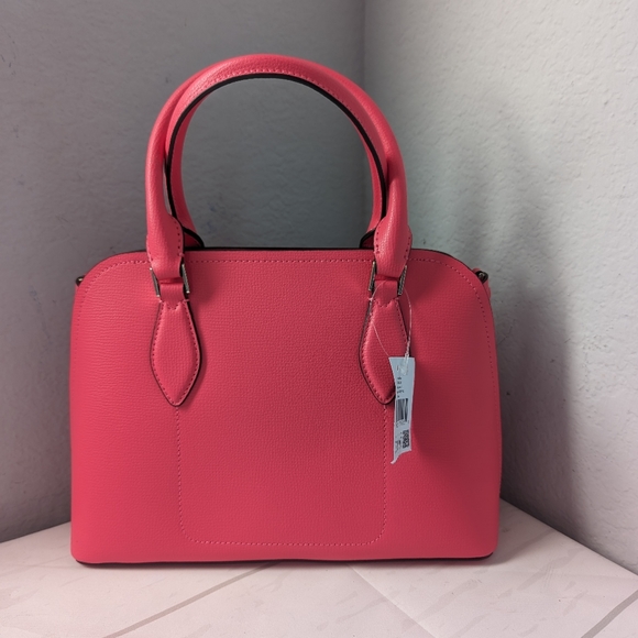 NWT Kate Spade New York Darcy Small Satchel Leather Crossbody in Pink Pepe - Picture 2 of 3